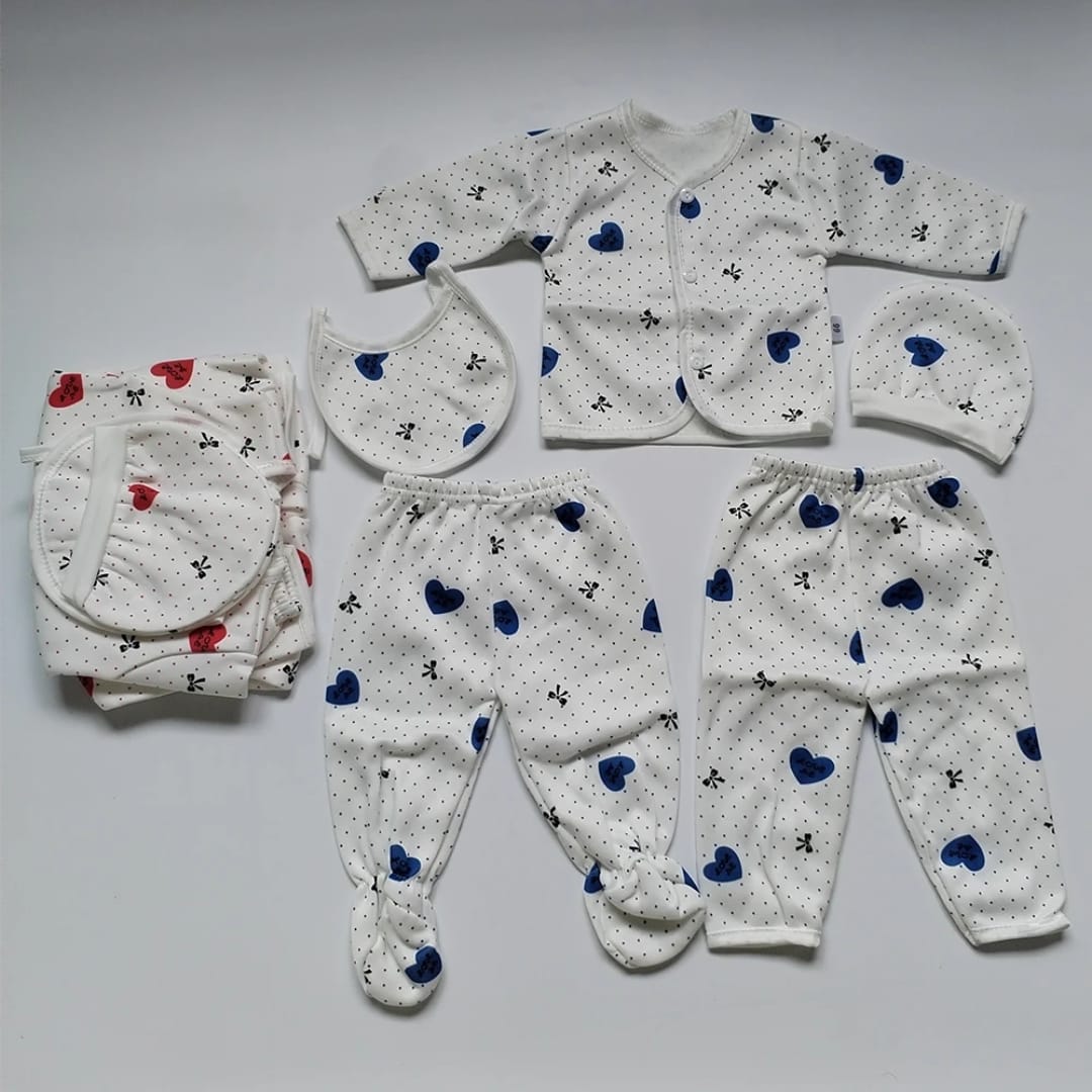 5Pcs Newborn Warm Fleece Receiving Set | Baby Clothing & Blanket Essentials for Infants | Soft, Cozy & Durable Winter Baby Gift Set for Boys & Girls – Perfect Newborn Outfit