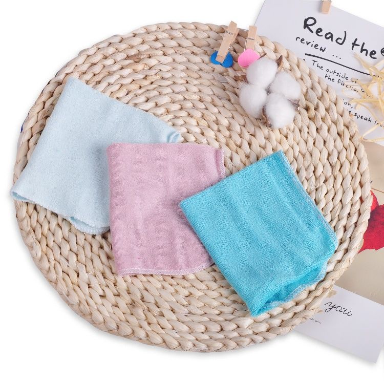 8Pcs Assorted Colors Infant Newborn Bath Towels & Wash Cloths – Ultra-Soft, Absorbent Cotton Baby Face Towels, Gentle on Sensitive Skin, Reusable & Durable Baby Essentials for Daily Use