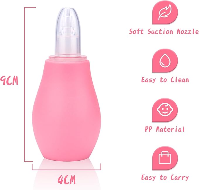 Baby Care Grooming Kit 10-in-1 Nursery Healthy Care Set | Infant Nail Clippers, Hair Brush, Comb, Scissors, Thermometer & Essential Baby Grooming Tools for Newborns & Toddlers ( carekit)PINK/BLUE/YELL