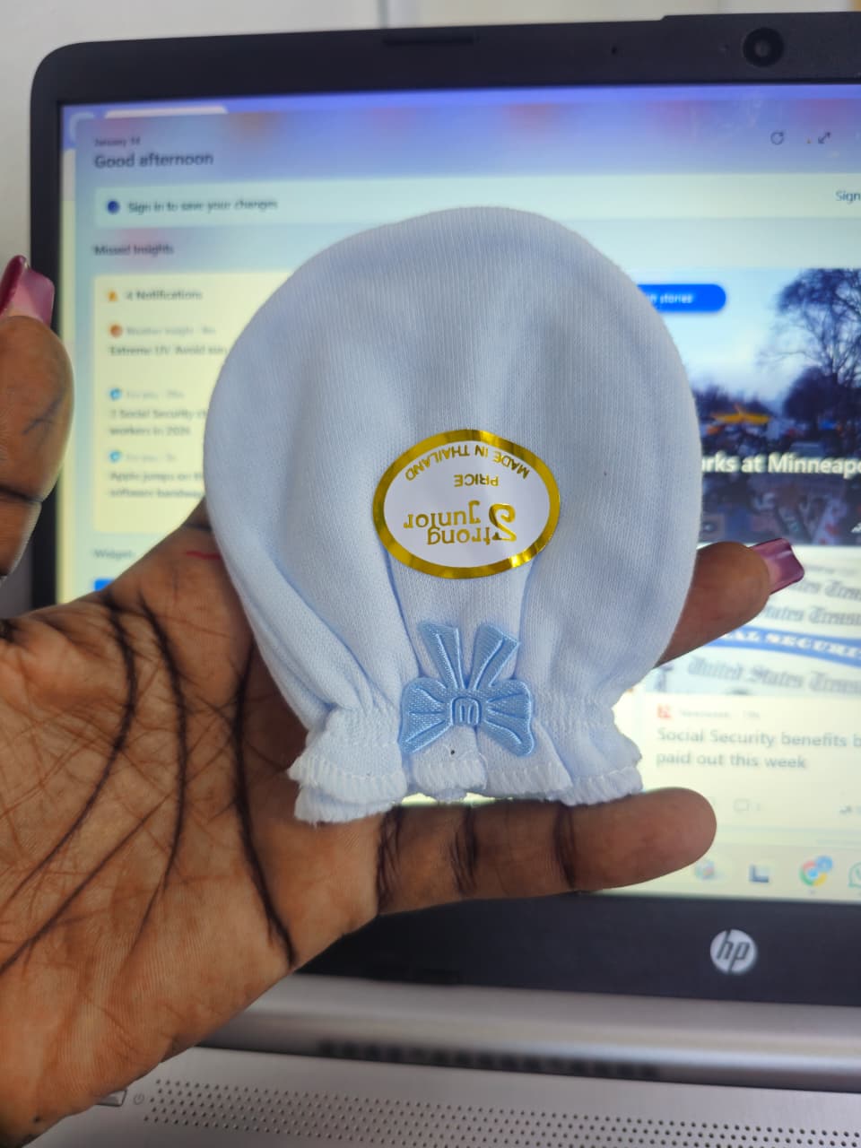 Baby Mittens | Soft Cotton, Anti-Scratch Gloves | Warm, Breathable & Gentle Hand Protection for Newborns | Unisex