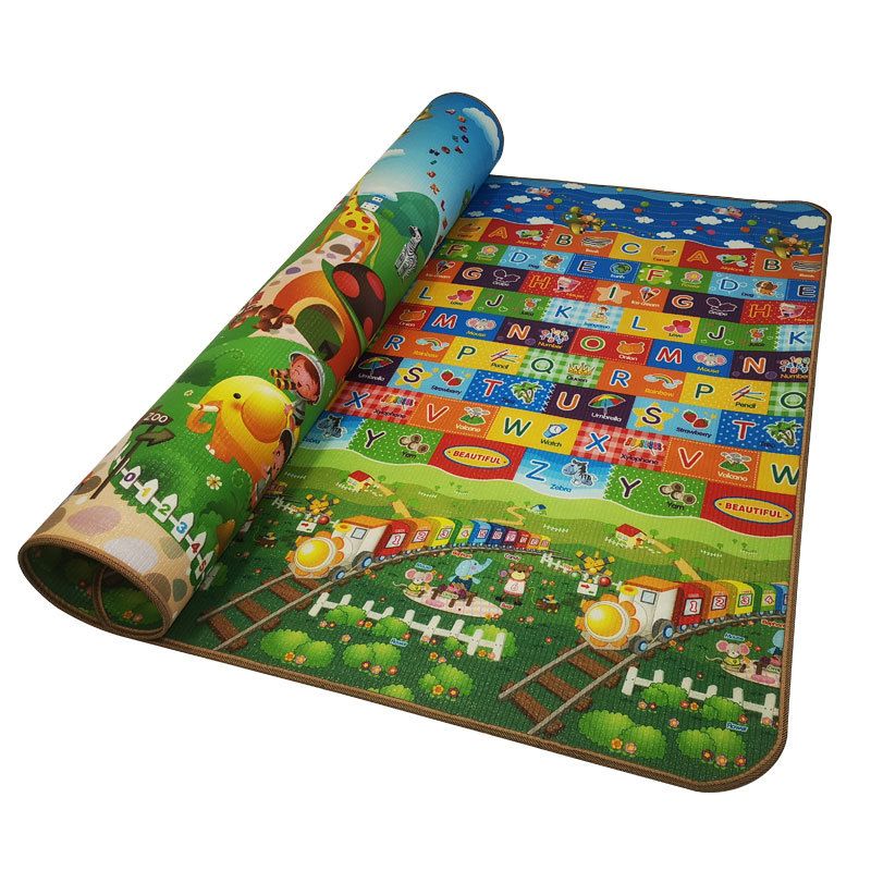 Kids Playmats/Crawling mats 1.8X2M (Vinyl Waterproof) Baby Activity Foam Floor Play Mat Children Crawling Playmat Carpet Kids Educational playmats for toddlers