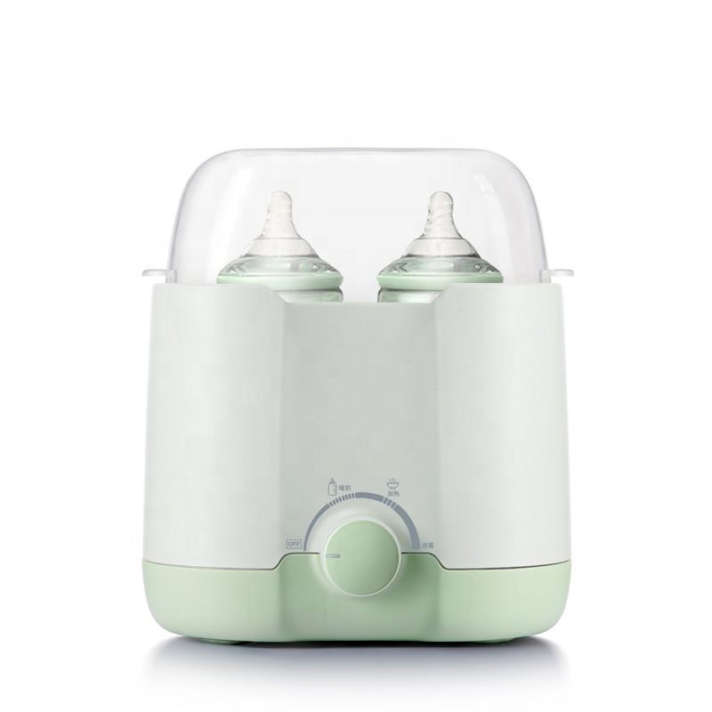Double Bottle Milk Warmer Electric Baby Bottle Warmer, Sterilizer, and Food Heater for Nutritious Baby Meals Milk Warmer Two-in-one Baby Automatic Warm Milk Warmer Bottle Heating Intelligent Thermosta