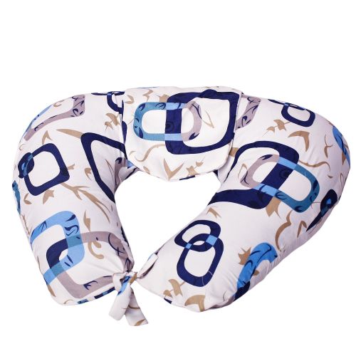 Nursing Pillow, Breastfeeding Pillow with Removable Cover, Ergonomic Breast Feeding Pillow, Baby Feeding Pillow for Mom Easier Breastfeeding Multifunctional Pillow for Feeding, Sitting & Support