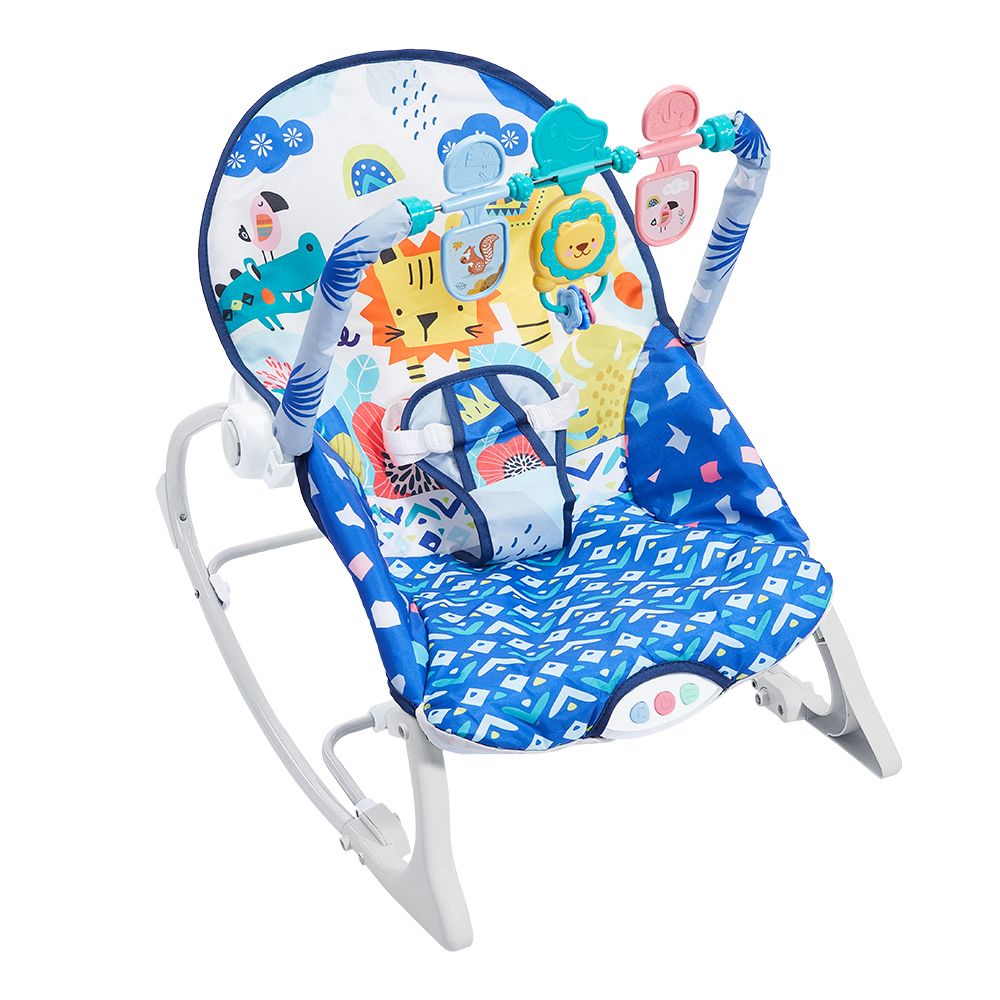 Mom Easy Baby Swing Cradle Electric Bed & infant toToddler Rocker Chair Music Comfortable Plastic Rocking Chair Bedtime Playtime Baby Toy with music