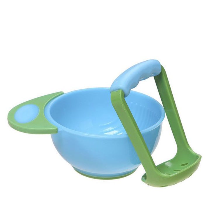 Baby Food Masher & Bowl Set | Easy Weaning Tool for Boys, Girls & Unisex | Portable, BPA-Free Masher Bowl for Homemade Baby Meals
