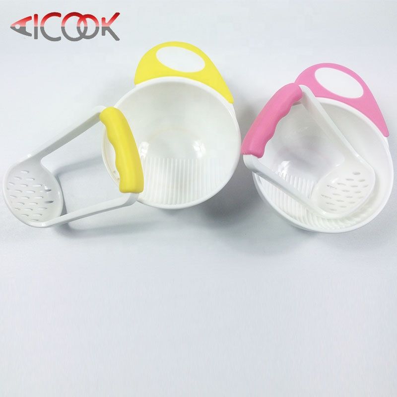 Baby Food Masher & Bowl Set | Easy Weaning Tool for Boys, Girls & Unisex | Portable, BPA-Free Masher Bowl for Homemade Baby Meals