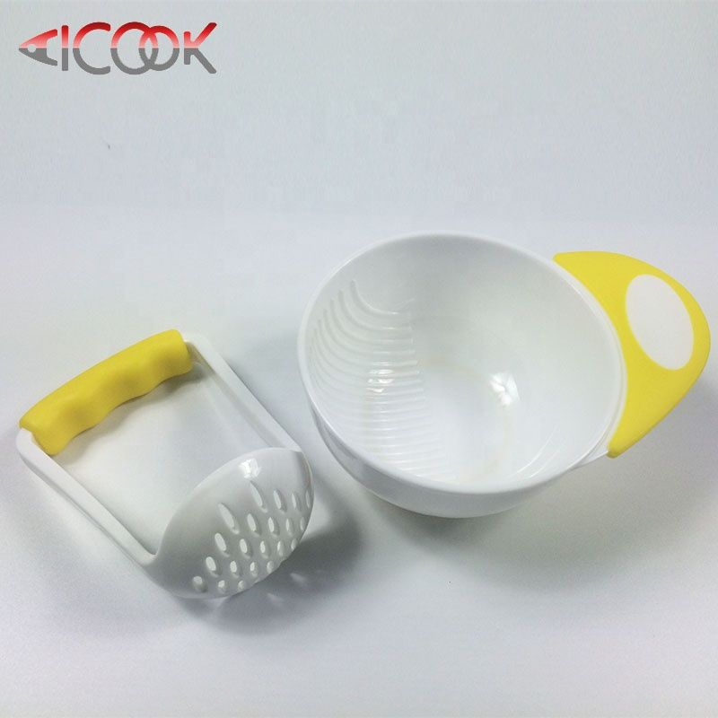 Baby Food Masher & Bowl Set | Easy Weaning Tool for Boys, Girls & Unisex | Portable, BPA-Free Masher Bowl for Homemade Baby Meals