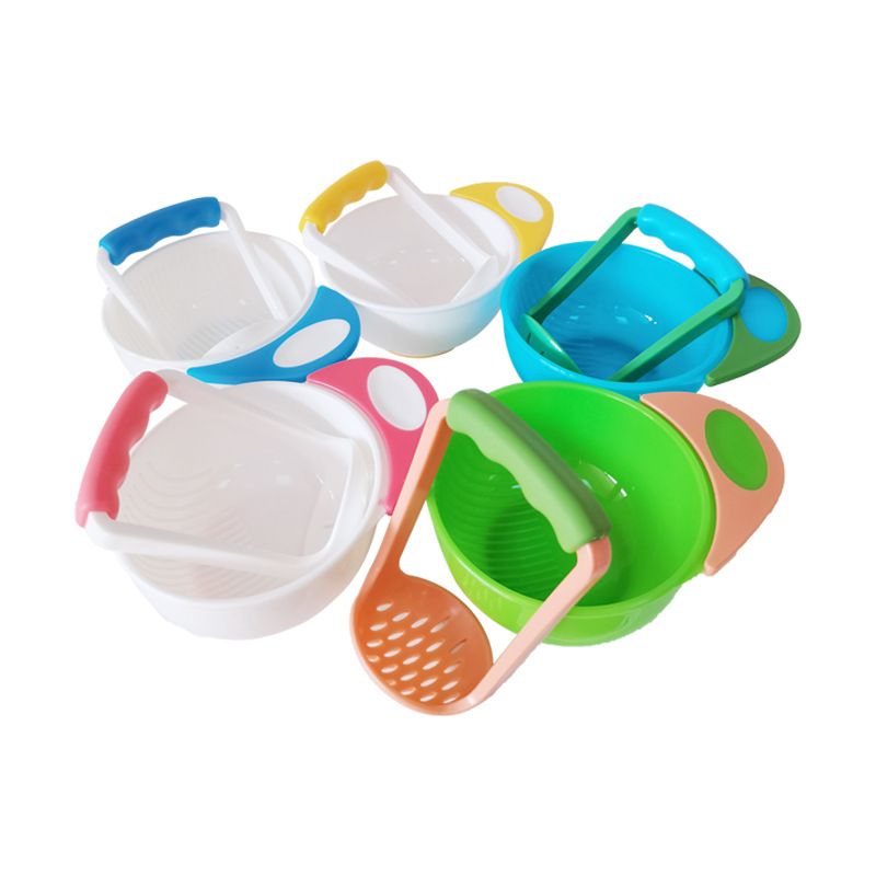 Baby Food Masher & Bowl Set | Easy Weaning Tool for Boys, Girls & Unisex | Portable, BPA-Free Masher Bowl for Homemade Baby Meals