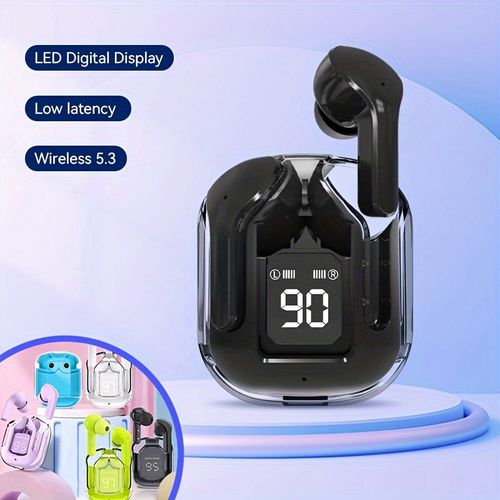 BT30 Wireless Bluetooth Earbuds with ENC Noise Cancellation – HiFi Stereo Sound, Clear Calls, 8H Playtime, IPX5 Waterproof, Bluetooth 5.3 for Gym, Work & Travel