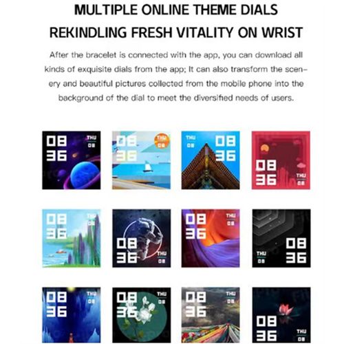 Smart Watch Waterproof Healthy Blood Pressure Running Heart Rate Monitoring Watch