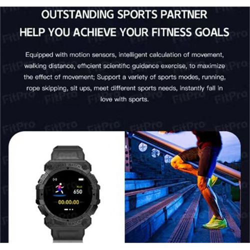 Smart Watch Waterproof Healthy Blood Pressure Running Heart Rate Monitoring Watch