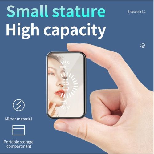 ACE ELEC Bluetooth Wireless in Ear Ear Buds Headphones,Bluetooth 5.1,USB Charger,Lossless,Digital Display, 9d Stereo Earbud Sports,Earphone,Touch,Controls,Mirror,9D Stereo,Water Proof