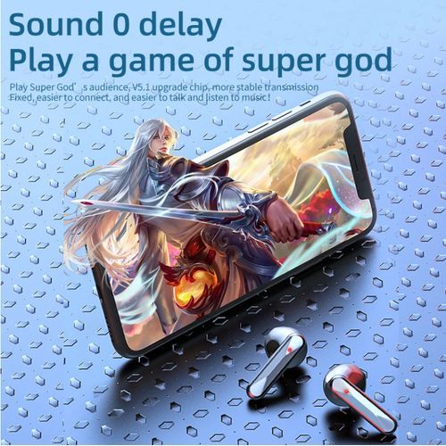 ACE ELEC Bluetooth Wireless in Ear Ear Buds Headphones,Bluetooth 5.1,USB Charger,Lossless,Digital Display, 9d Stereo Earbud Sports,Earphone,Touch,Controls,Mirror,9D Stereo,Water Proof