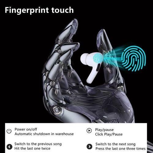 RichRipple RichRipple Pro2+ Bluetooth Headsets Wireless Pods Pro Earpods Earphones-White