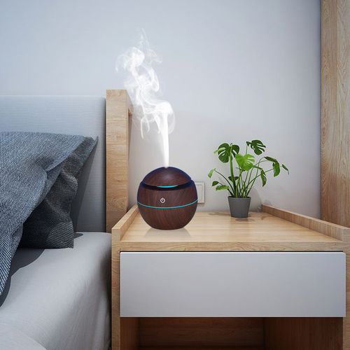 Mateamoda Air Humidifier Aromatic Diffuser Moisturizer Aromatherapy Machine With 7 LED Lights