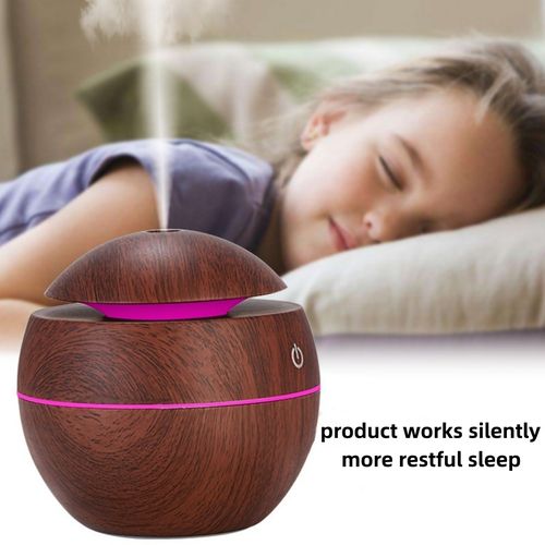Mateamoda Air Humidifier Aromatic Diffuser Moisturizer Aromatherapy Machine With 7 LED Lights