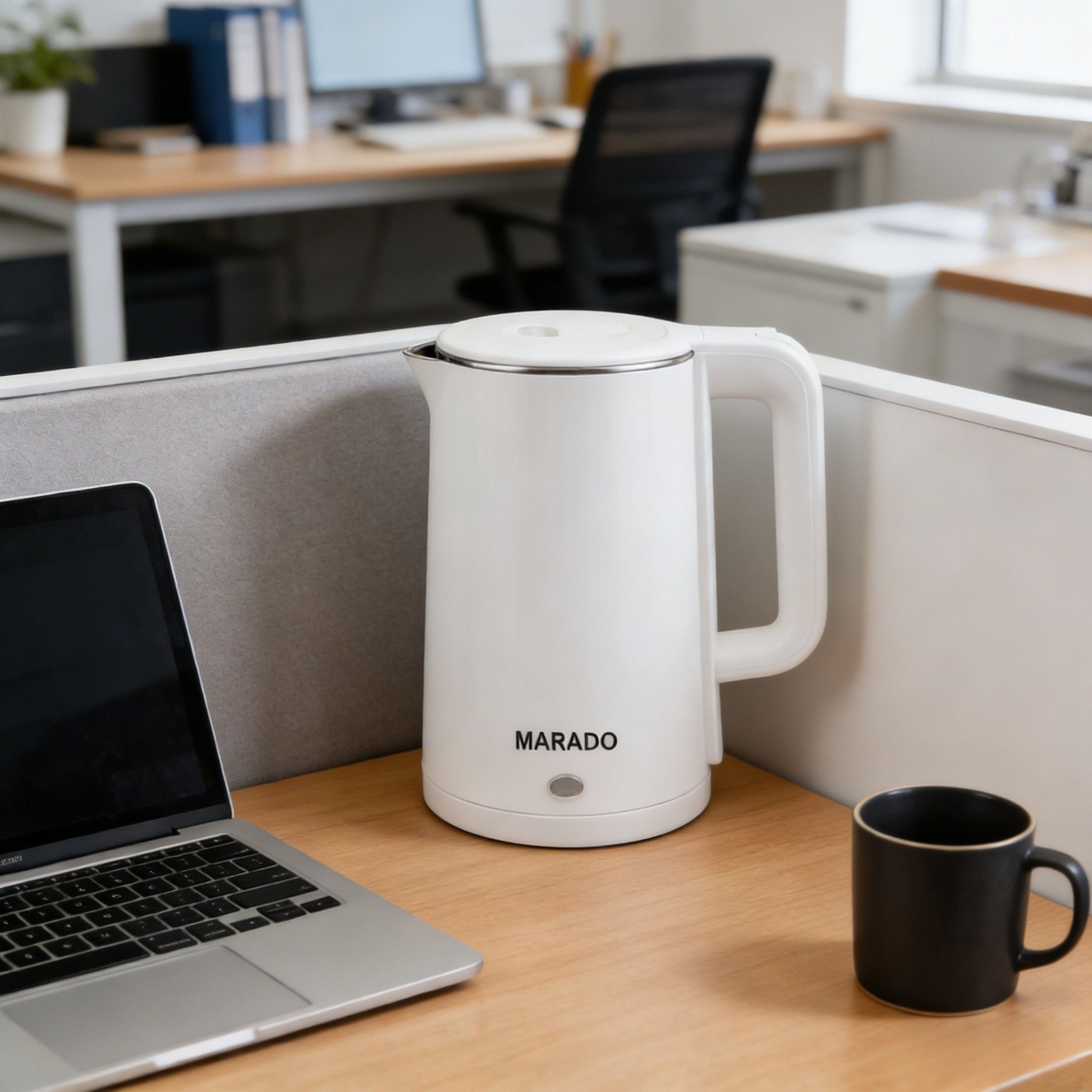 Marado Electric Kettle Percolator 2.3L - White