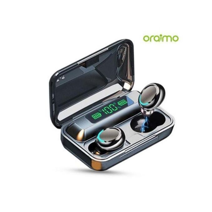 Oraimo Air F9 Pro+ Plus TWS Wireless Bluetooth Headphones Earbuds Waterproof Active Noise Cancelling Pro + HIFI Quality Bluetooth 5.0