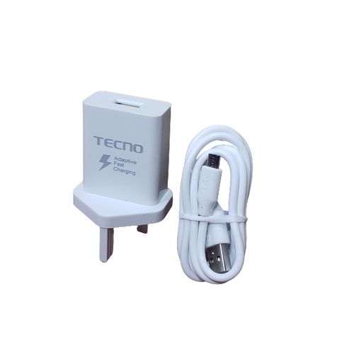 Tecno 3A Fast Charging Travel Charger All USB Adaptor