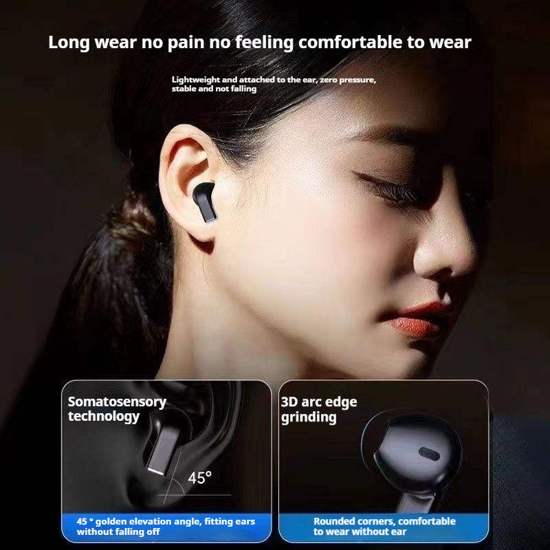 Air PRO 5s Wireless BT Earbuds 5Hrs Playtime Premium Quality Earbuds with Noise Cancellation in White