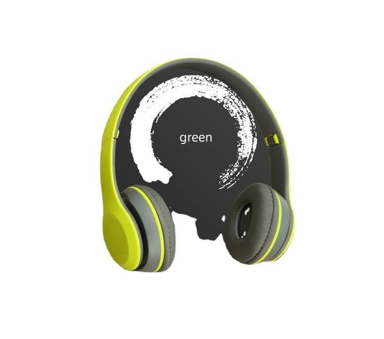 P47 Bluetooth Wireless Headphone, Hands Free Music Headset- Black Rechargeable lithium battery: 300mAh.