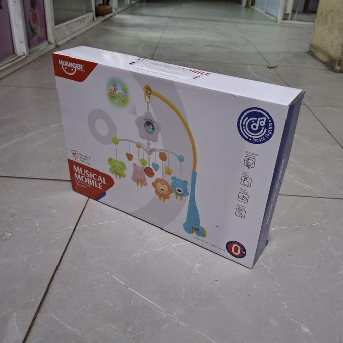 Baby Toy Crib Bell Electric Music Rattle Bed Hanging Bell Ring Turn Music Bee Bed Bell Baby Infant Toys Bed Crib Musical Hanging Bell Rotate Mobile Rattle Age Baby Crib Bell Musical Hanging Rattle – E