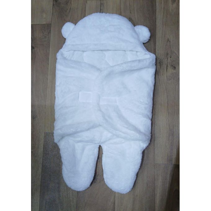 CLEARANCE OFFER Newborn Baby Blanket Swaddle Wrap Plush Hooded Sleeping Bag