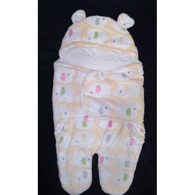 CLEARANCE OFFER Newborn Baby Blanket Swaddle Wrap Plush Hooded Sleeping Bag