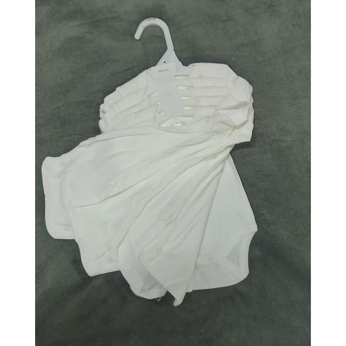 Premium 100% Cotton Baby Romper Set – Newborn Long Sleeve Pure Color Onesies | Ultra-Soft Breathable Infant Bodysuit for Boys & Girls (0–24 Months)Cutest Baby Newborn Cotton Short-Sleeve Onesies / Bod