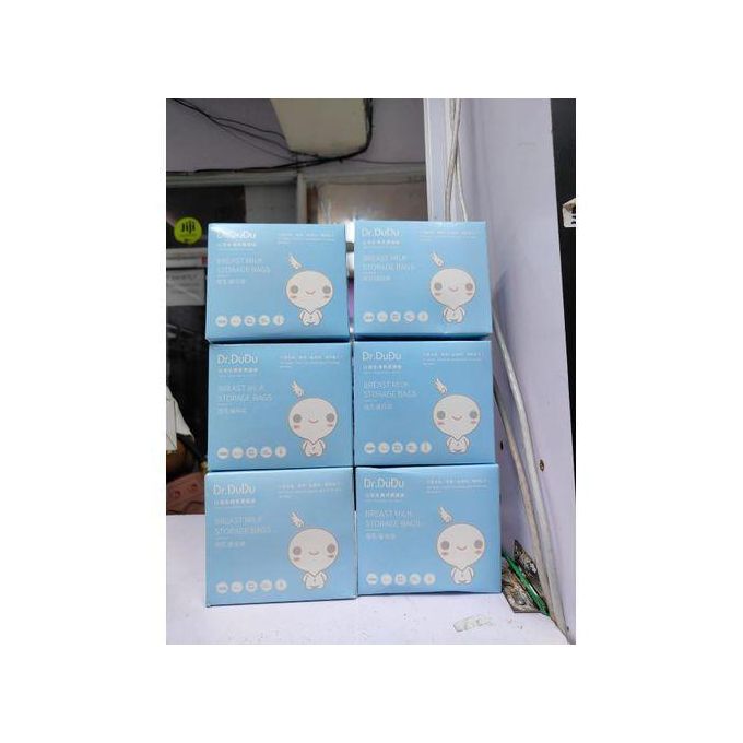 Dr. DuDu Breast Milk Storage Bags – 30pcs BPA-Free, Leak-Proof, Pre-Sterilized Double-Zip Freezer Bags for Safe, Hygienic Breastmilk Storage and Easy Feeding – Durable, Portable & Baby-Safe Milk Prese