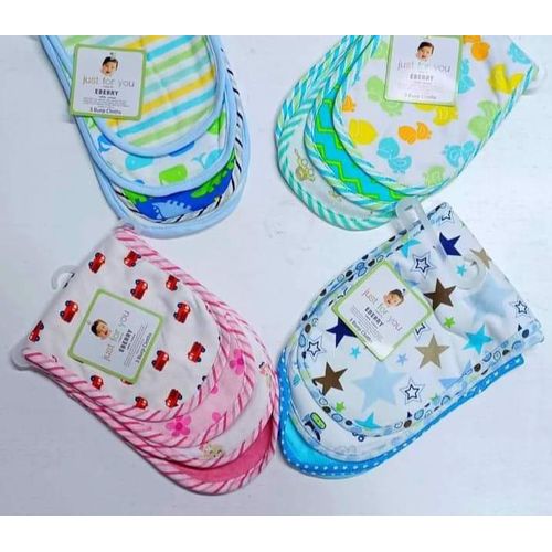 CLEARANCE OFFER Burp Cloth Set – Soft, Absorbent & Gentle Cotton Cloths for Newborn Baby Boys