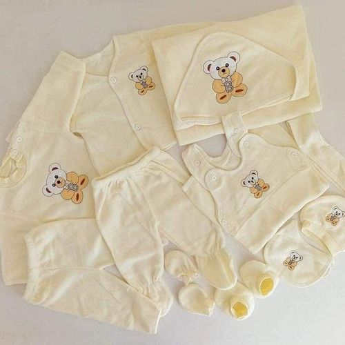 8 Pcs Newborn Warm Fleece Receiving Set – Ultra-Soft Baby Fleece Clothing & Blanket Essentials for Winter | Unisex Infant Gift Set