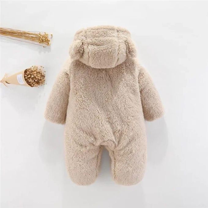 CLEARANCE OFFER – Fashion Warm Baby Rompers (Heavy Fleece) | Unisex Newborn & Infant Outfit | Soft, Cozy, Winter Baby Onesie for Boys & Girls | Easy Front Button or Zipper Design