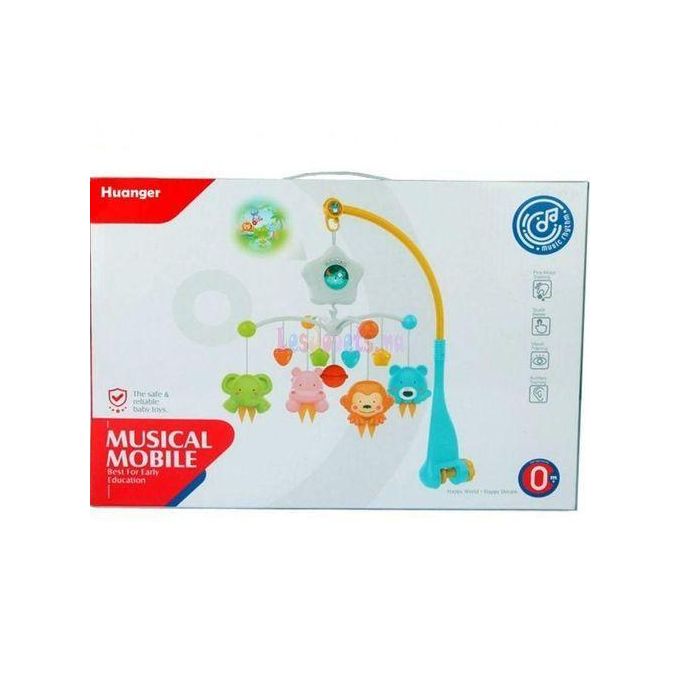 Baby Toy Crib Bell Electric Music Rattle Bed Hanging Bell Ring Turn Music Bee Bed Bell Baby Infant Toys Bed Crib Musical Hanging Bell Rotate Mobile Rattle Age Baby Crib Bell Musical Hanging Rattle – E