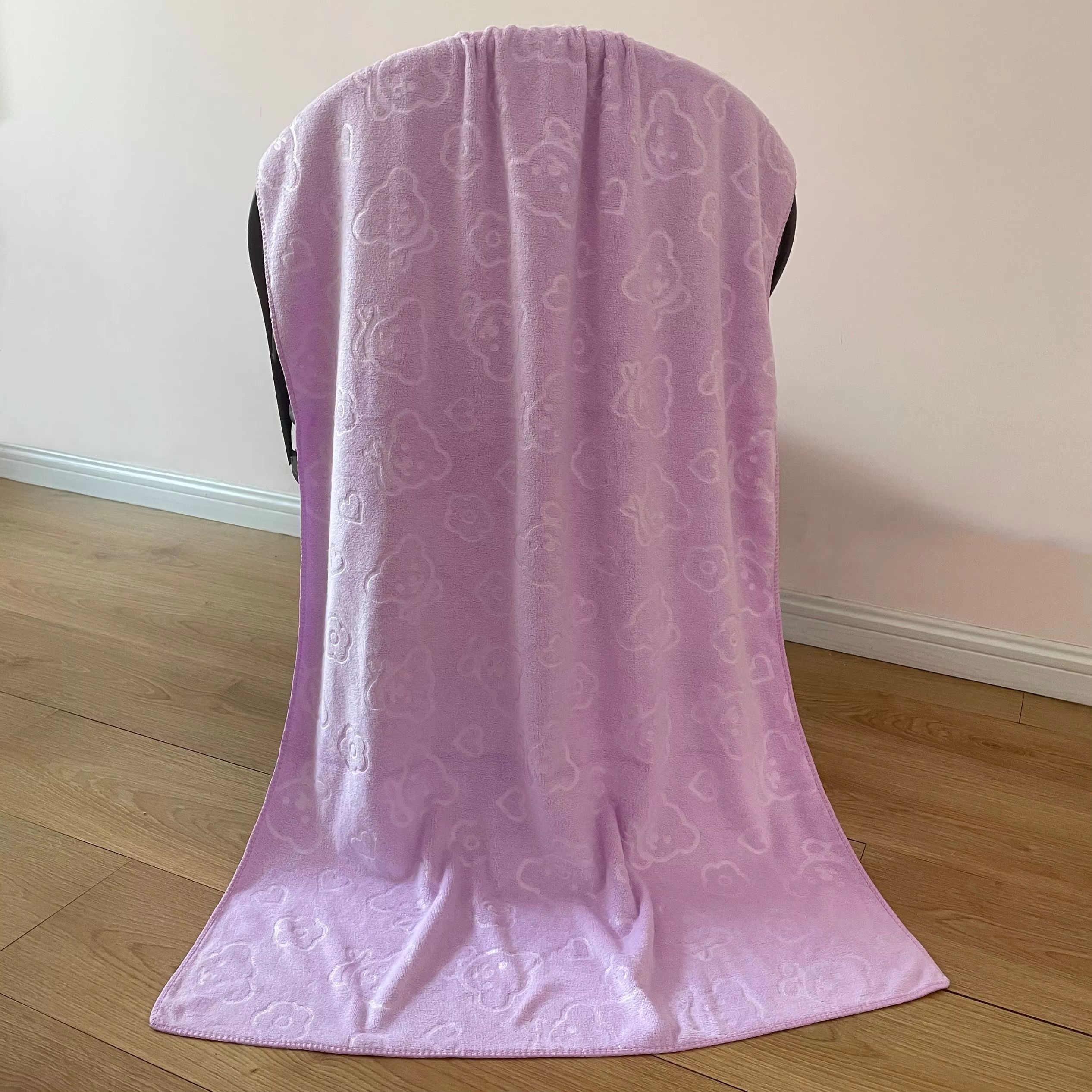 Soft Plush Wearable Raschel Baby Blanket – Warm, Fuzzy, Ultra-Comfortable 2-Ply Infant Bedding | 80×110cm (Pink/Blue/Yellow)