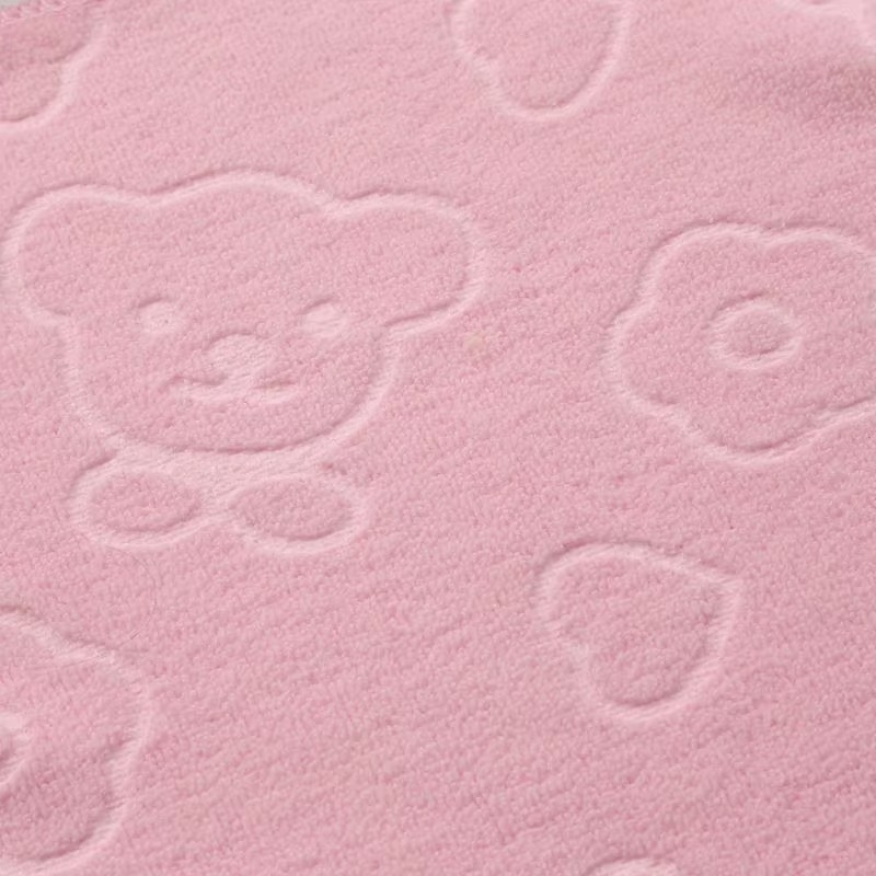 Soft Plush Wearable Raschel Baby Blanket – Warm, Fuzzy, Ultra-Comfortable 2-Ply Infant Bedding | 80×110cm (Pink/Blue/Yellow)