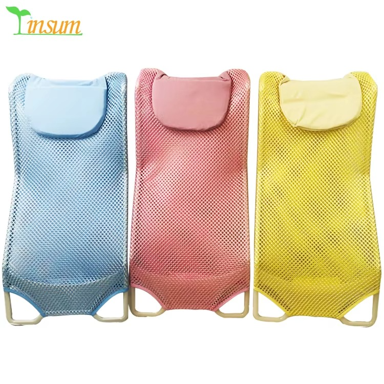 Premium Baby Bath Seat Support | Food-Grade PP Bath Chair + Soft Comfort Bath Net – Safe, Eco-Friendly & All-Season Use