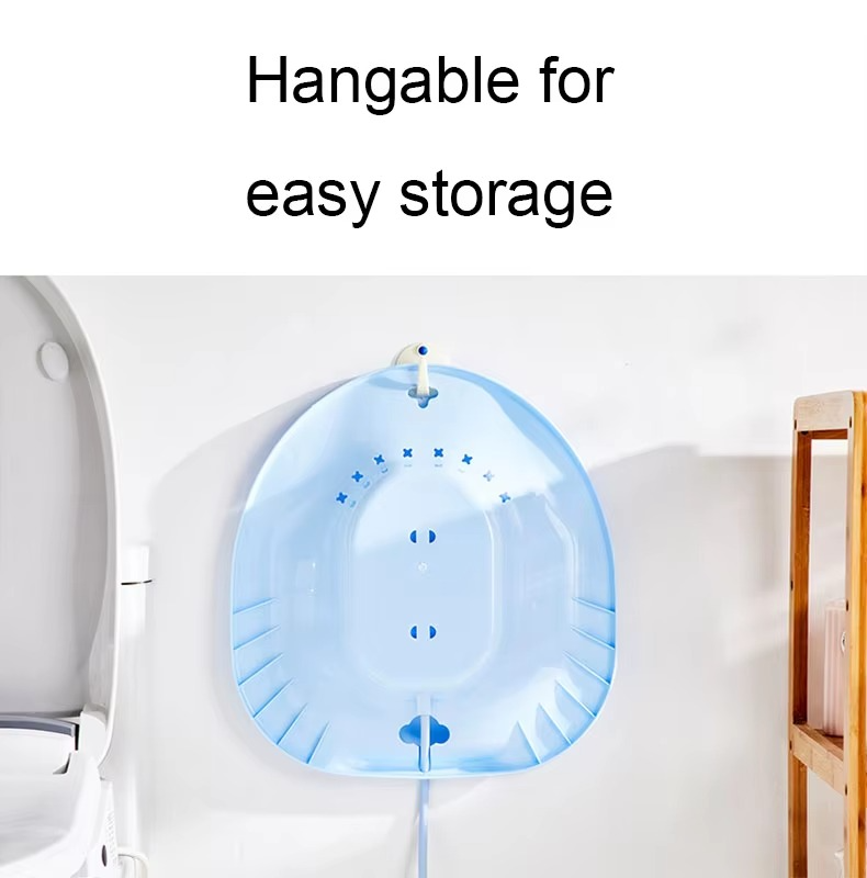 Premium Sitz Bath & Yoni Steam Seat – Postpartum Healing | Hemorrhoid Relief | Foldable BPA-Free Basin | Universal Toilet Fit | Eco-Friendly | Women’s Intimate Care