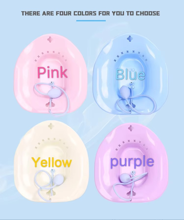 Premium Sitz Bath & Yoni Steam Seat – Postpartum Healing | Hemorrhoid Relief | Foldable BPA-Free Basin | Universal Toilet Fit | Eco-Friendly | Women’s Intimate Care