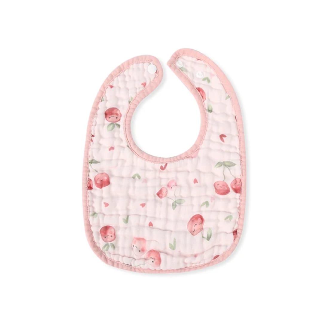 Baby Feeding & Drool Bibs – Soft, Absorbent, Waterproof, Adjustable Unisex Bibs for Boys & Girls, Cartoon Print, 0–3 Years