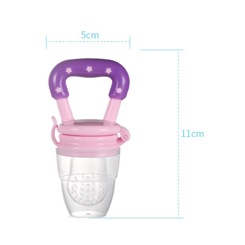 Baby Pacifier Fruit Pacifier Fruit Feeder For Babies -- Custom Logo PP Free Baby Pacifier Bottles Nipple Teat & Fresh Fruit Nibbler Safe Nipple Feeding for Kids Fresh Fruit Food