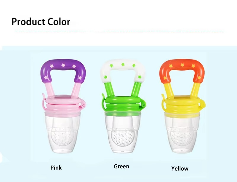 Baby Pacifier Fruit Pacifier Fruit Feeder For Babies -- Custom Logo PP Free Baby Pacifier Bottles Nipple Teat & Fresh Fruit Nibbler Safe Nipple Feeding for Kids Fresh Fruit Food
