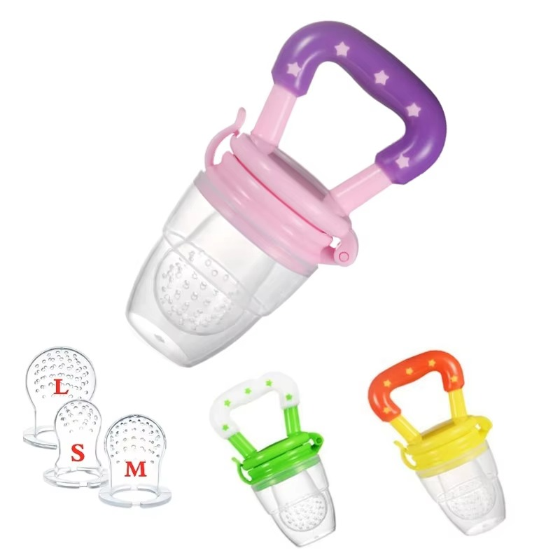 Baby Pacifier Fruit Pacifier Fruit Feeder For Babies -- Custom Logo PP Free Baby Pacifier Bottles Nipple Teat & Fresh Fruit Nibbler Safe Nipple Feeding for Kids Fresh Fruit Food