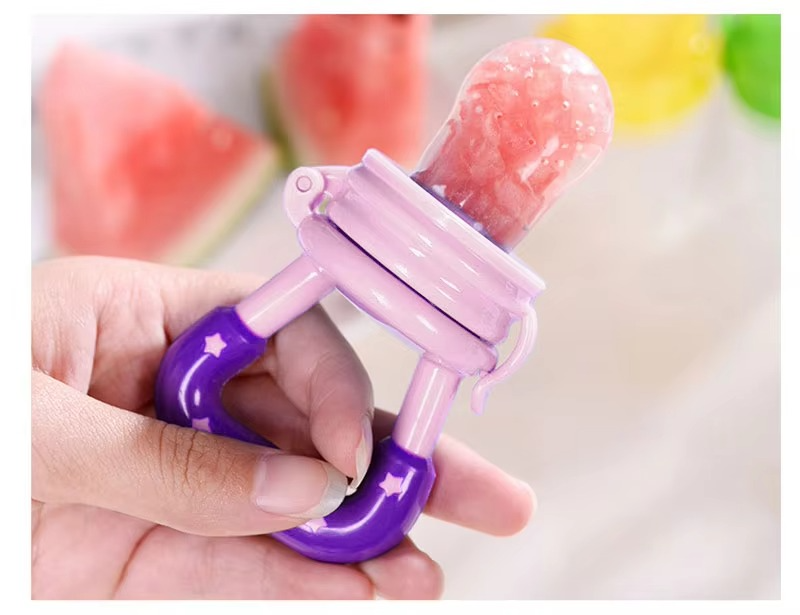 Baby Pacifier Fruit Pacifier Fruit Feeder For Babies -- Custom Logo PP Free Baby Pacifier Bottles Nipple Teat & Fresh Fruit Nibbler Safe Nipple Feeding for Kids Fresh Fruit Food