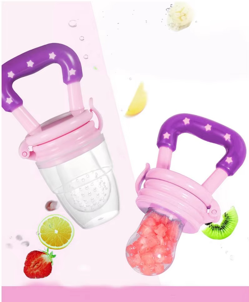 Baby Pacifier Fruit Pacifier Fruit Feeder For Babies -- Custom Logo PP Free Baby Pacifier Bottles Nipple Teat & Fresh Fruit Nibbler Safe Nipple Feeding for Kids Fresh Fruit Food