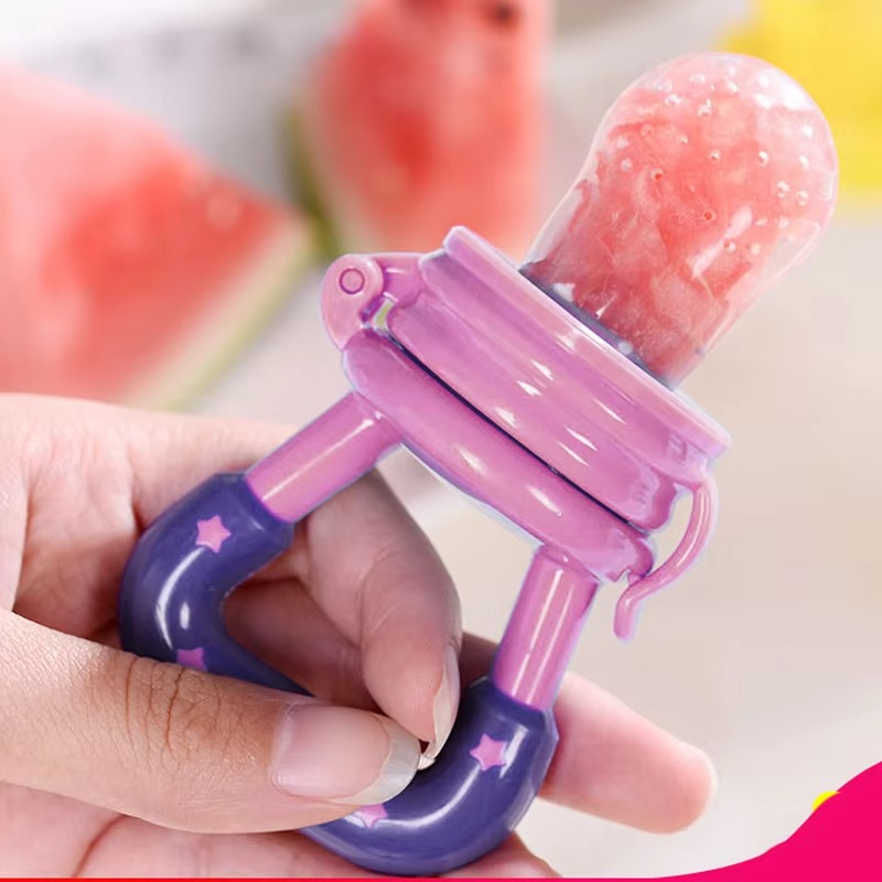 Baby Pacifier Fruit Pacifier Fruit Feeder For Babies -- Custom Logo PP Free Baby Pacifier Bottles Nipple Teat & Fresh Fruit Nibbler Safe Nipple Feeding for Kids Fresh Fruit Food