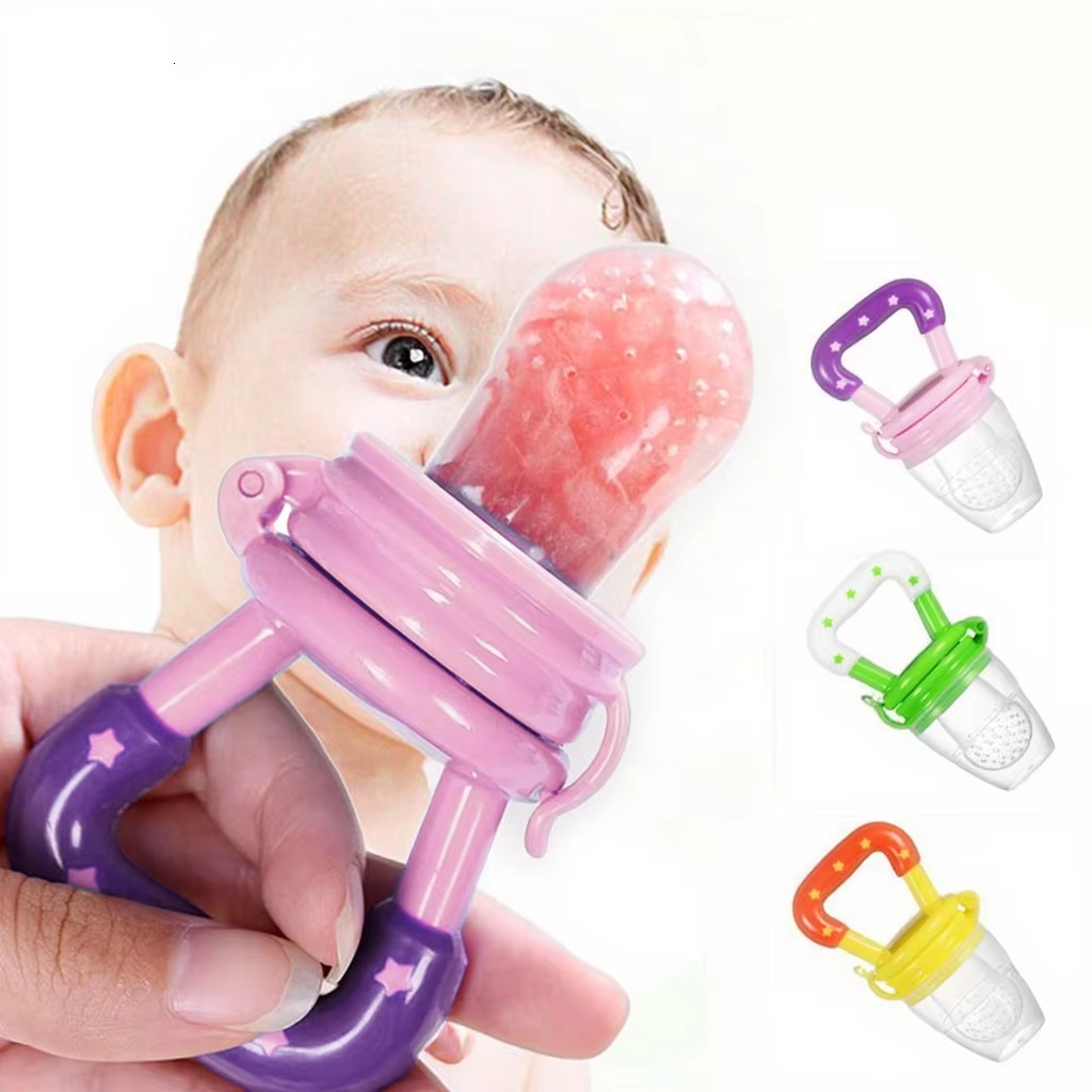 Baby Pacifier Fruit Pacifier Fruit Feeder For Babies -- Custom Logo PP Free Baby Pacifier Bottles Nipple Teat & Fresh Fruit Nibbler Safe Nipple Feeding for Kids Fresh Fruit Food