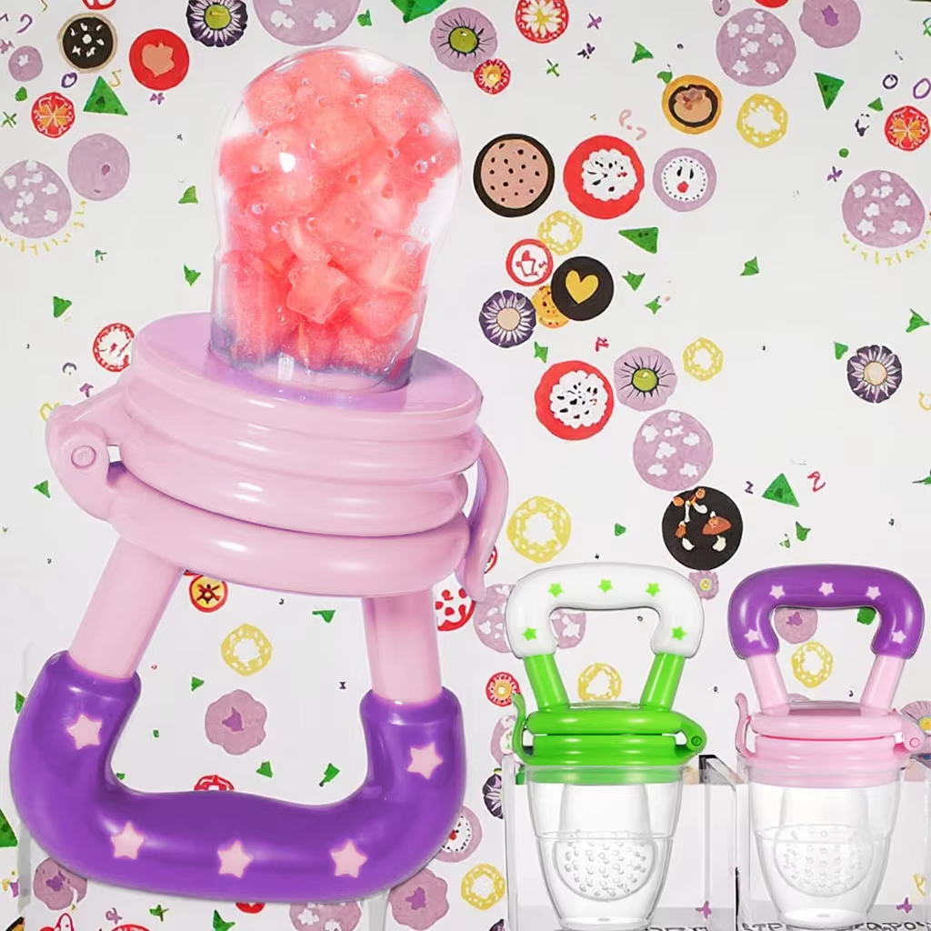 Baby Pacifier Fruit Pacifier Fruit Feeder For Babies -- Custom Logo PP Free Baby Pacifier Bottles Nipple Teat & Fresh Fruit Nibbler Safe Nipple Feeding for Kids Fresh Fruit Food