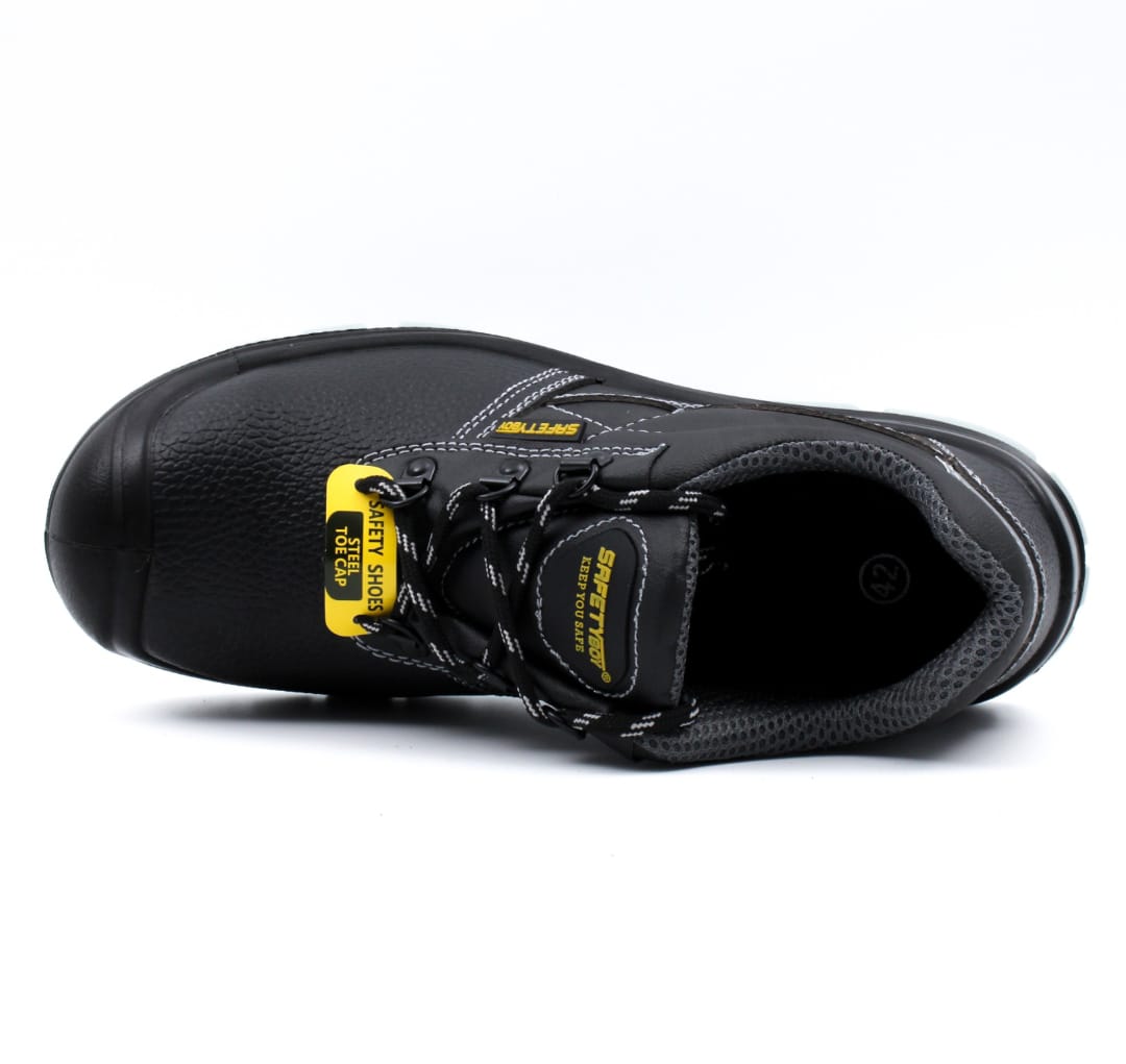 SafetyBoy Safety Shoes; 
Providing maximum protection, against any form of feet injuries at workplace (S3) for both Genders/Unisex.