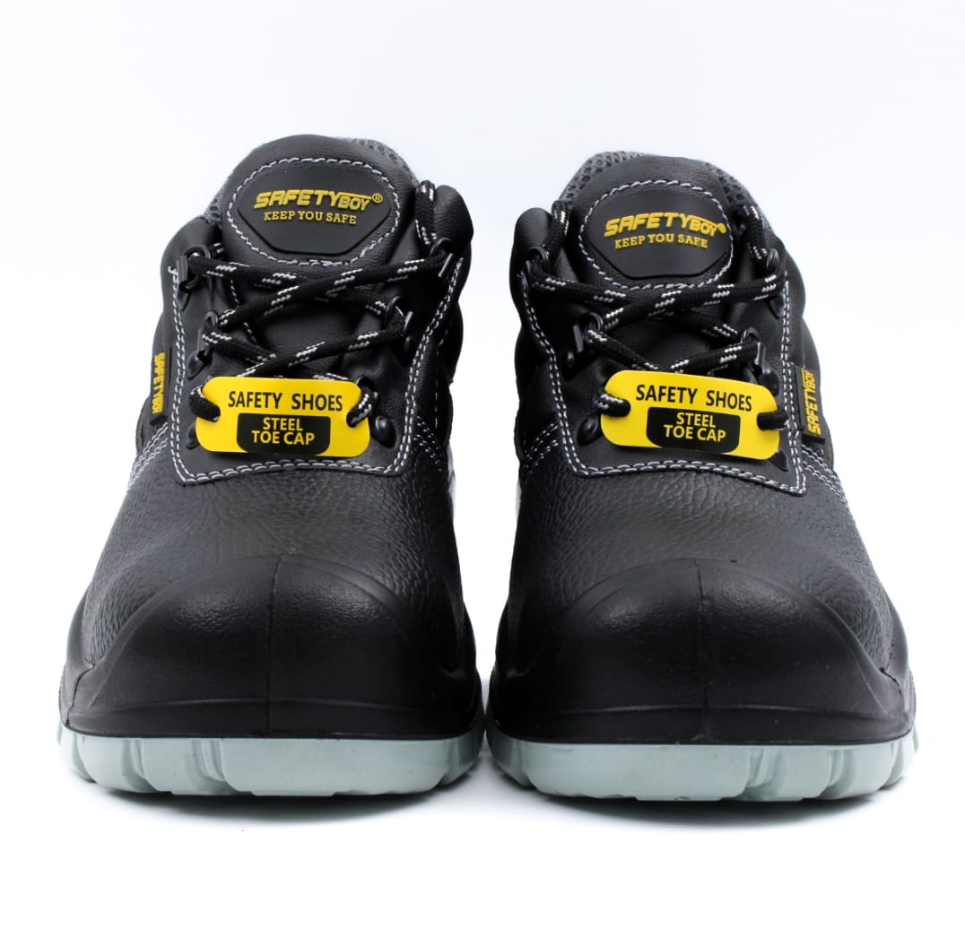 SafetyBoy Safety Shoes; 
Providing maximum protection, against any form of feet injuries at workplace (S3) for both Genders/Unisex.